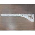 Patroontekenliniaal 60cm