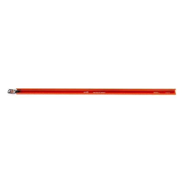 Aluminium meetal met golvend handvat 122cm Aluminium meetal met golvend handvat 122cm