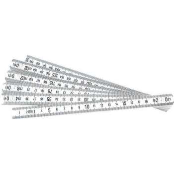 Brüder Mannesmann 810-PVC Duimstok - PVC - 2m