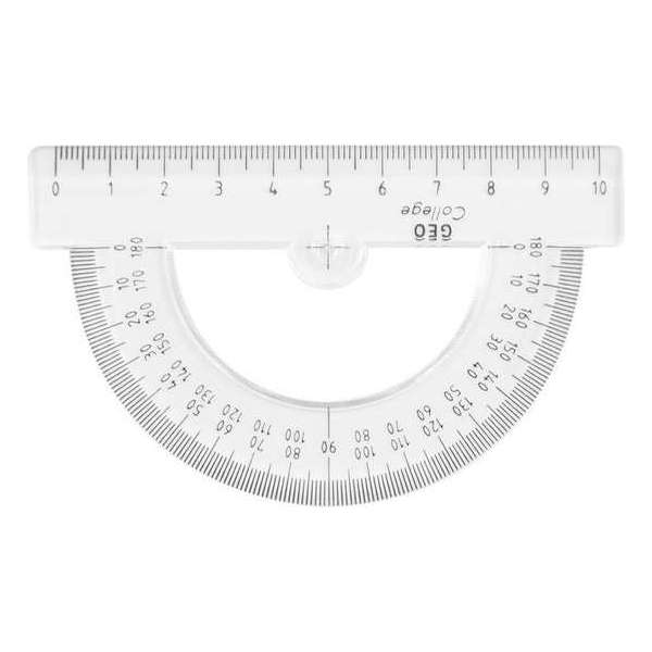 Gradenboog Aristo 10 cm - 0-180 graden Gradenboog Aristo 10 cm - 0-180 graden