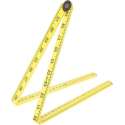 Silverline 733241 Duimstok - kunststof - geel - 1m