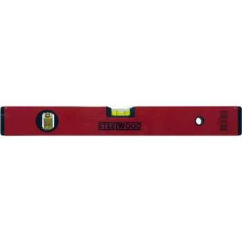Steelwood Waterpas - Lengte 40 cm - 2 Libellen - Horizontaal en verticaal