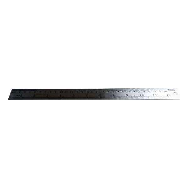 Liniaal roestvrij staal (RVS) 30 cm lang Liniaal roestvrij staal (RVS) 30 cm lang