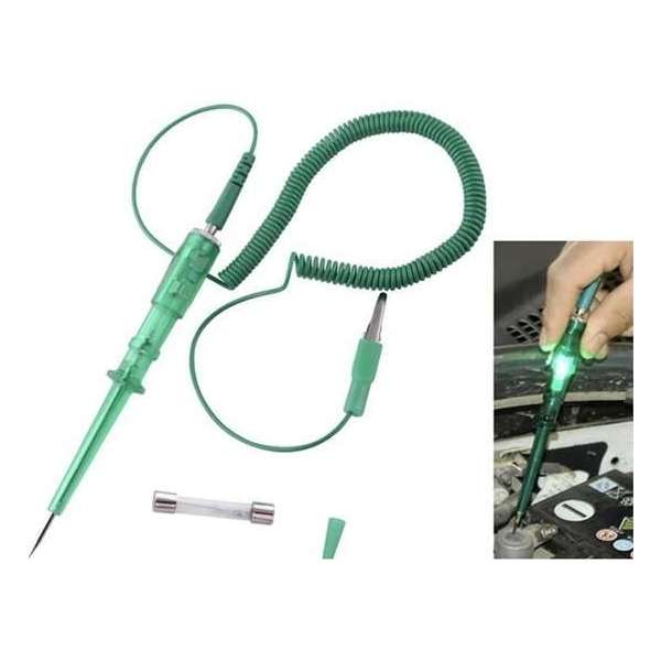 Spanningzoeker spanningtester 6V 12V 24V DC met lampje / HaverCo Spanningzoeker spanningtester 6V 12V 24V DC met lampje / HaverCo