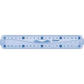 Maped decimeterlat Geometric dubbele decimeter, 20 cm