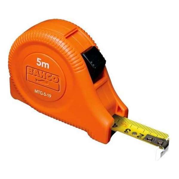 Bahco MTG-5-19 Rolmaat - 5m x 19mm Bahco MTG-5-19 Rolmaat - 5m x 19mm