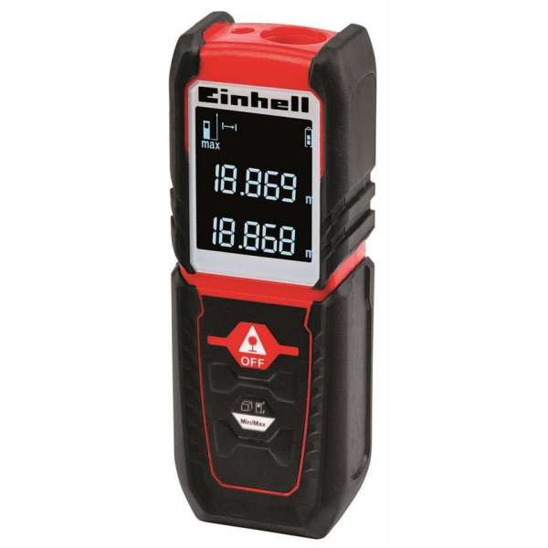 Einhell Afstandsmeter – Exclusief batterijen – Opbergtas inbegrepen Einhell Afstandsmeter – Exclusief batterijen – Opbergtas inbegrepen