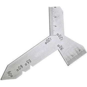 Silverline Universele Slijpmeter - 55 Graden, 60 Graden, 90 Graden en 120 Graden