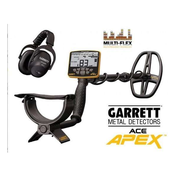 Garrett Ace APEX metaaldetector met Z-Lynk hoofdtelefoon Garrett Ace APEX metaaldetector met Z-Lynk hoofdtelefoon