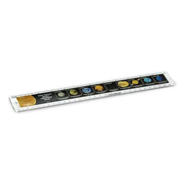 lineaal Zonnestelsel 30 cm zwart/transparant lineaal Zonnestelsel 30 cm zwart/transparant