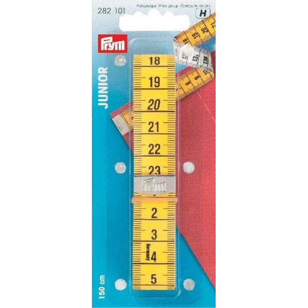 Prym Centimeter Junior 150cm - geel Prym Centimeter Junior 150cm - geel