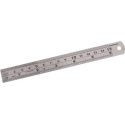 Silverline MT65 Liniaal - Staal - 150mm