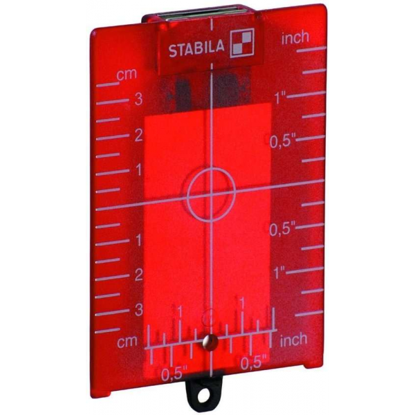 STABILA DOELPLAAT VOOR LASER - 16877 STABILA DOELPLAAT VOOR LASER - 16877