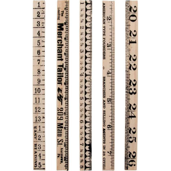 Idea-ology -Tim Holtz ruler pieces Idea-ology -Tim Holtz ruler pieces