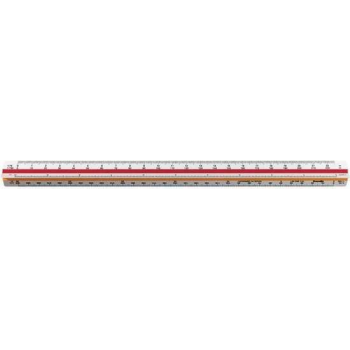 Rotring - schaalstok 6 - 1:25 - 1:2500 in kunststof koker