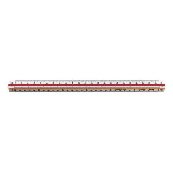 Rotring - schaalstok 6 - 1:25 - 1:2500 in kunststof koker Rotring - schaalstok 6 - 1:25 - 1:2500 in kunststof koker
