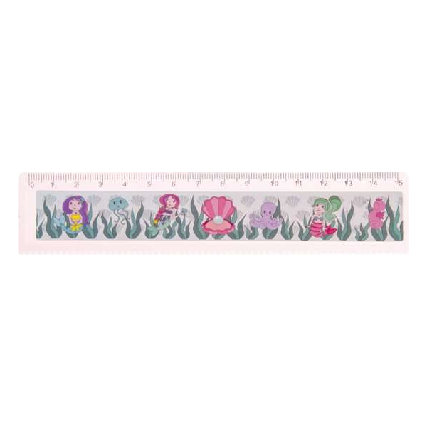 Lg-imports Liniaal Zeemeermin Meisjes 15 Cm Roze Lg-imports Liniaal Zeemeermin Meisjes 15 Cm Roze