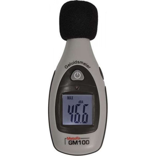Metofix geluidsmeter GM100 - 545700 Metofix geluidsmeter GM100 - 545700
