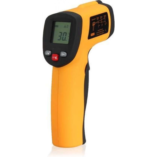 Phonaddon Infrarood Temperatuurmeter Digitale Thermometer Bereik minus 50 tot +550° Phonaddon Infrarood Temperatuurmeter Digitale Thermometer Bereik minus 50 tot +550°