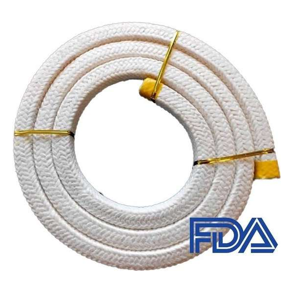 Stopbuspakking - Vetkoord - PTFE - 19 x 19mm - (2m) - FDA Stopbuspakking - Vetkoord - PTFE - 19 x 19mm - (2m) - FDA