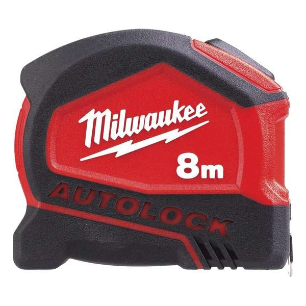Milwaukee 4932464664 Autolock Rolmaat - 8m Milwaukee 4932464664 Autolock Rolmaat - 8m