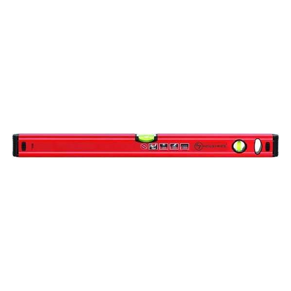 7Industries Waterpas 600mm aluminium 2 libellen 7Industries Waterpas 600mm aluminium 2 libellen