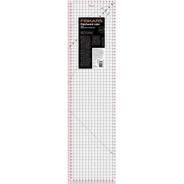 Patchwork Liniaal - 15x60 cm - 1stuk Patchwork Liniaal - 15x60 cm - 1stuk
