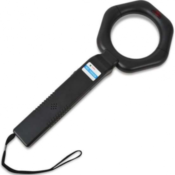 vidaXL Draagbare metaaldetector zwart