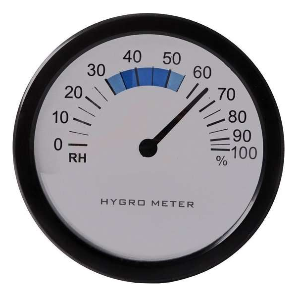 Hendrik Jan - Hygrometer - Rond - 85 mm Hendrik Jan - Hygrometer - Rond - 85 mm