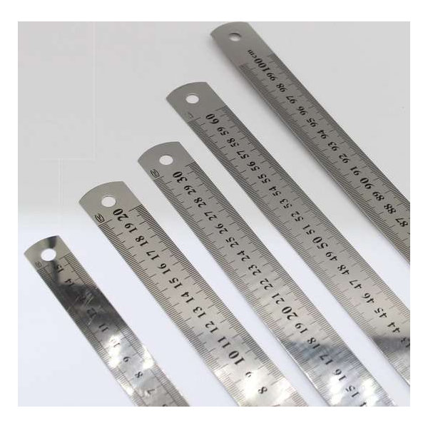 Set van 5 metalen latten (15cm + 20cm + 30cm + 60cm + 100cm) Set van 5 metalen latten (15cm + 20cm + 30cm + 60cm + 100cm)