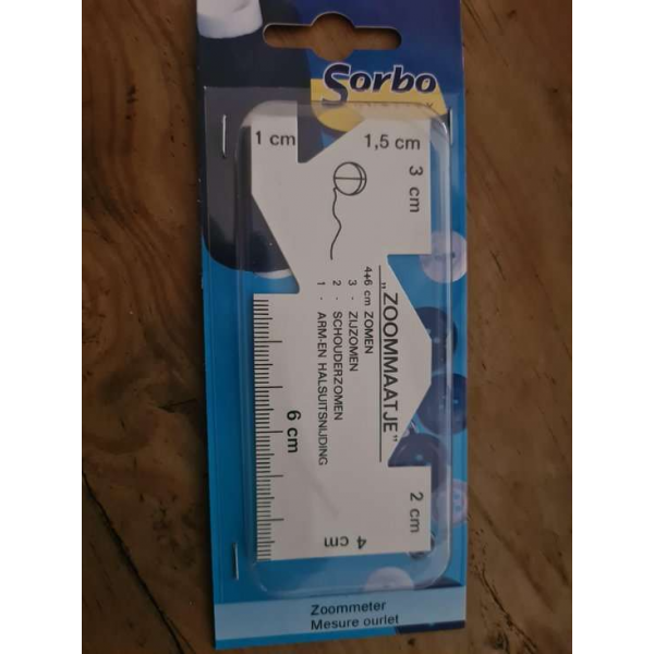 Sorbo Zoommeter 6cm Sorbo Zoommeter 6cm