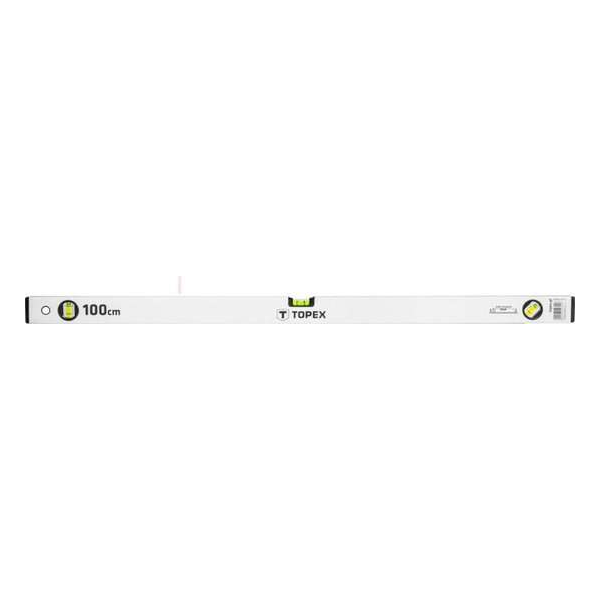 TOPEX waterpas 100cm type 300 3 libellen TOPEX waterpas 100cm type 300 3 libellen