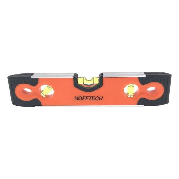 Hofftech Waterpas - Torpedo 23 cm. - 3 Libellen - Magnetisch Hofftech Waterpas - Torpedo 23 cm. - 3 Libellen - Magnetisch