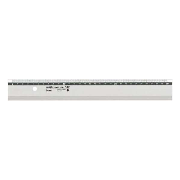 Aluminium Snijliniaal 512/60cm Aluminium Snijliniaal 512/60cm