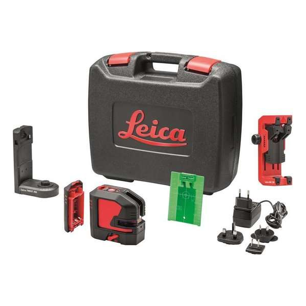 Leica Lino L2G-1 Kruislijnlaser in koffer - Groen - 35m Leica Lino L2G-1 Kruislijnlaser in koffer - Groen - 35m