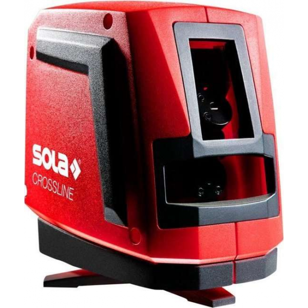 Sola CROSSLINE Lijnlaser in koffer - 20m - Rood Sola CROSSLINE Lijnlaser in koffer - 20m - Rood