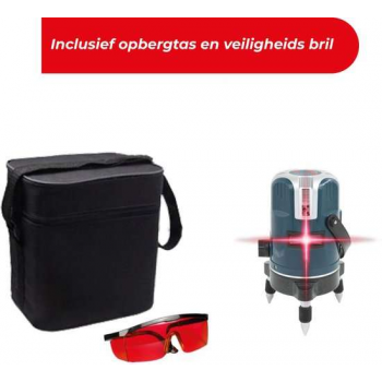 24ME Laserlijn waterpas - Draadloos - Horizontaal en Verticaal