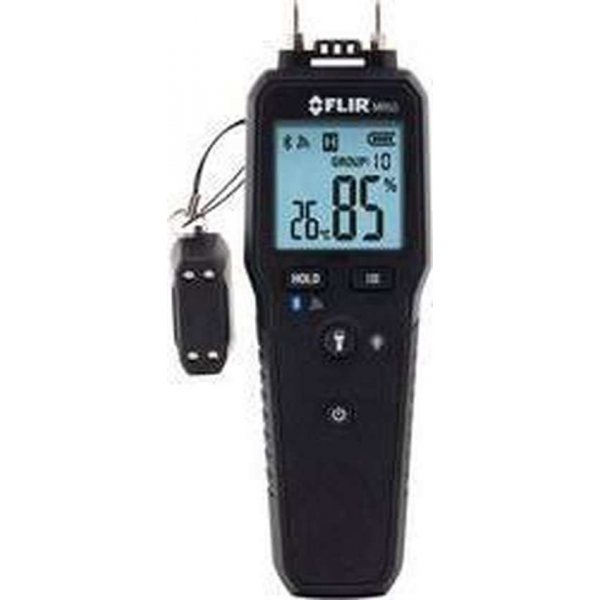 FLIR MR55 Materiaalvochtigheidsmeter Meetbereik bouwvochtigheid 1 tot 99 % Meetbereik houtvochtigheid (bereik) 7 tot 99 % FLIR MR55 Materiaalvochtigheidsmeter Meetbereik bouwvochtigheid 1 tot 99 % Meetbereik houtvochtigheid (bereik) 7 tot 99 %