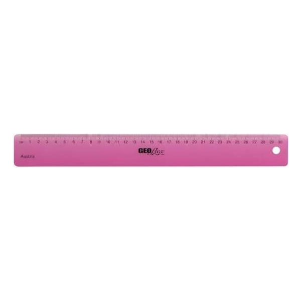 Liniaal Aristo GEOflex 30cm - neon roze Liniaal Aristo GEOflex 30cm - neon roze
