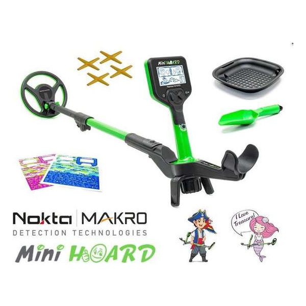 Nokta Makro Mini Hoard kinderdetector incl. 'cool kit' voor kinderen van 4 tm c.a. 8 jaar Nokta Makro Mini Hoard kinderdetector incl. 'cool kit' voor kinderen van 4 tm c.a. 8 jaar