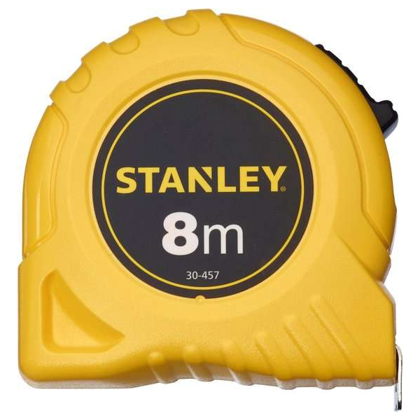 Rolbandmaat STANLEY 8m - 25mm (kaart) 0-30-457 Rolbandmaat STANLEY 8m - 25mm (kaart) 0-30-457