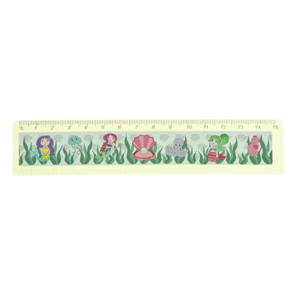 Lg-imports Liniaal Zeemeermin Meisjes 15 Cm Groen Lg-imports Liniaal Zeemeermin Meisjes 15 Cm Groen
