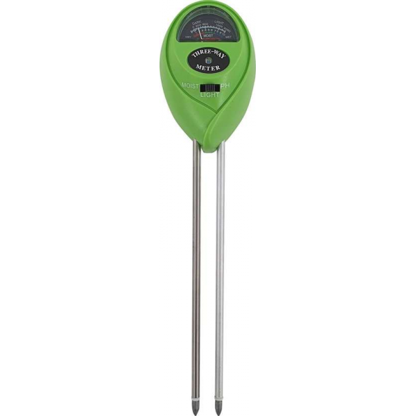 Plant Expert 3 in 1 - groen - vochtmeter - lichtmeter - ph meter - geen batterij nodig! Plant Expert 3 in 1 - groen - vochtmeter - lichtmeter - ph meter - geen batterij nodig!
