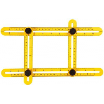 Multifunctionele vierzijdige hoekmeter