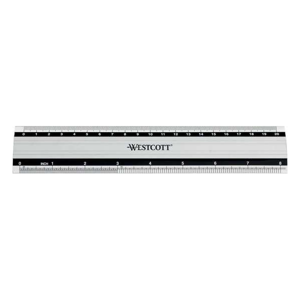 36x Westcott metalen liniaal 20cm 36x Westcott metalen liniaal 20cm