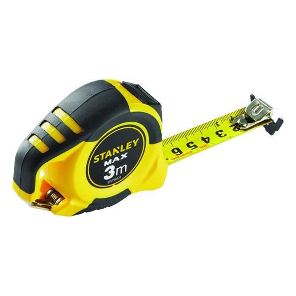 Stanley STHT0-36121 Max Rolmaat - Magnetisch -19mm x 3m Stanley STHT0-36121 Max Rolmaat - Magnetisch -19mm x 3m