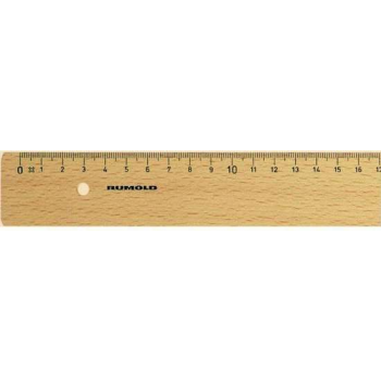 Liniaal rumold fl230/30 hout 30 cm