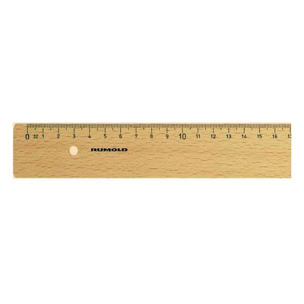 Liniaal rumold fl230/30 hout 30 cm Liniaal rumold fl230/30 hout 30 cm