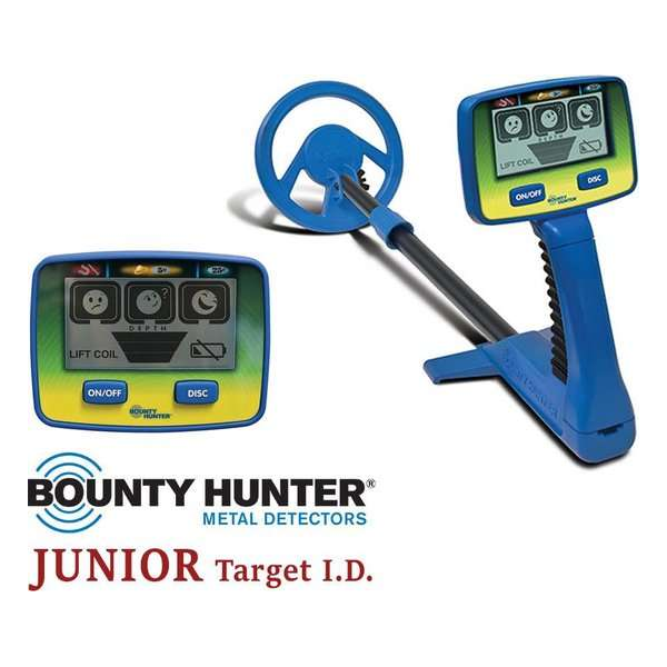 Bounty Hunter Junior TID kinder metaaldetector 4-8 jr Bounty Hunter Junior TID kinder metaaldetector 4-8 jr