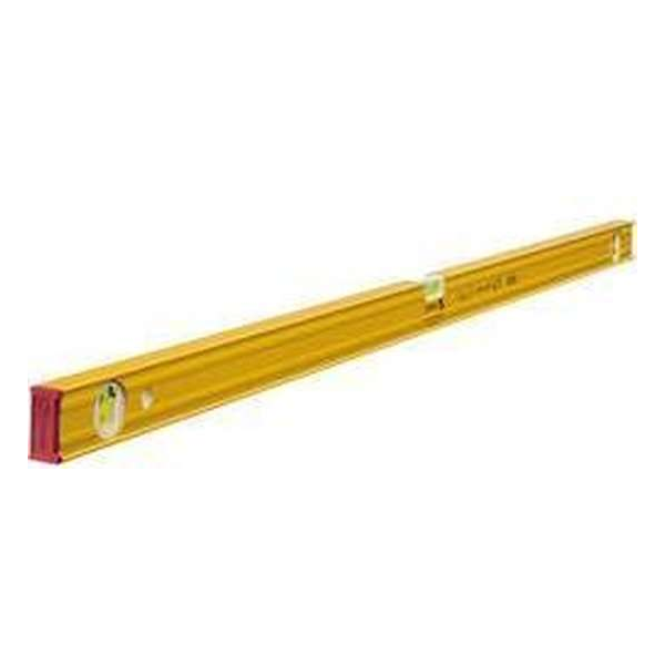 80 AS-2 Waterpas met versterkt profiel en zware eindkappen 120cm en dubbele verticale libel 80 AS-2 Waterpas met versterkt profiel en zware eindkappen 120cm en dubbele verticale libel